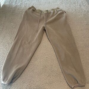 Lululemon Polar Fleece Jogger Gull Grey Size Large